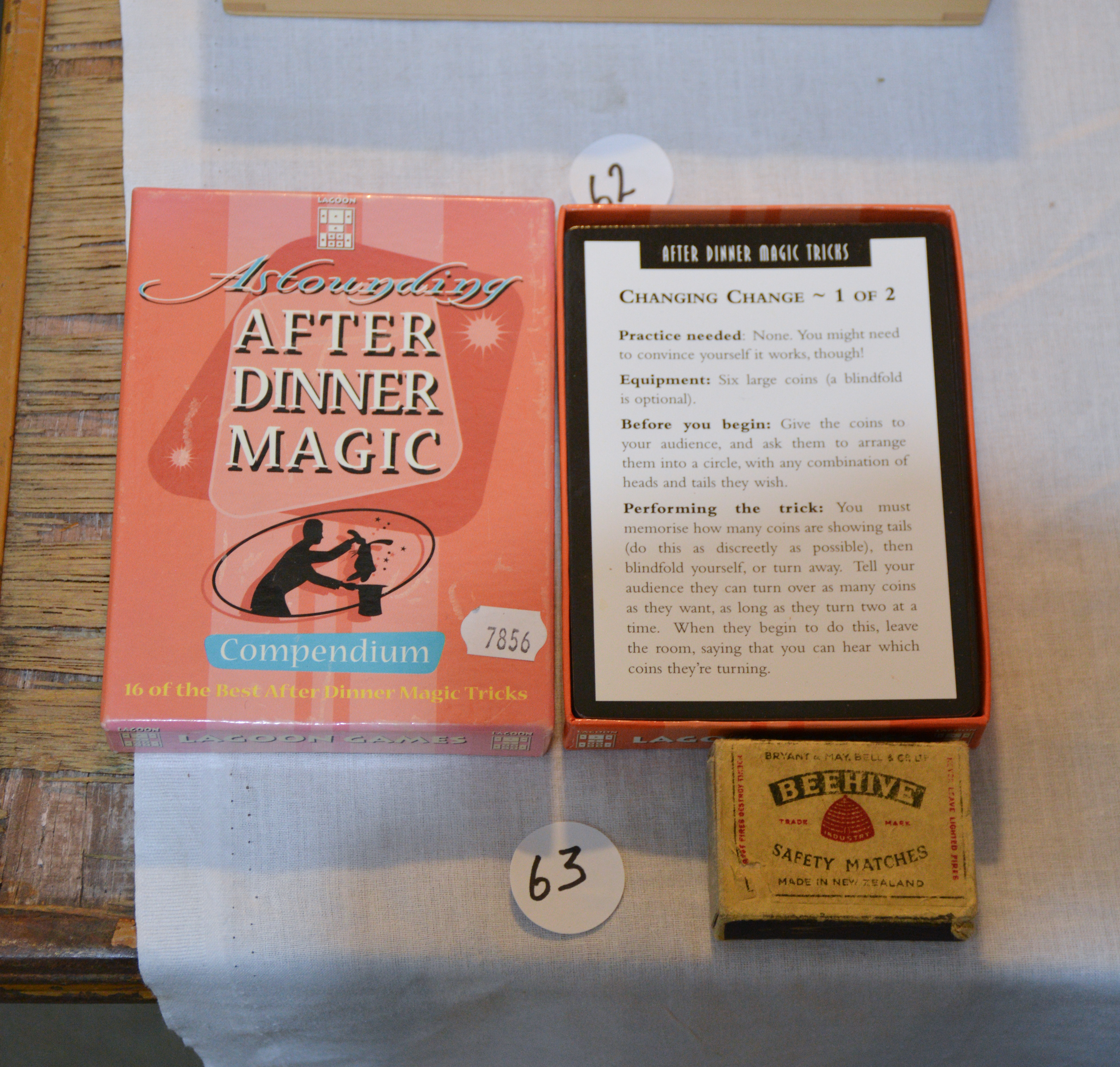 After Dinner Magic Trick Pack — NZ auction result