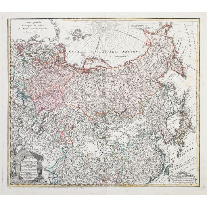 Johann Matthias Haas | Imperii Russici et Tatariae Universal...