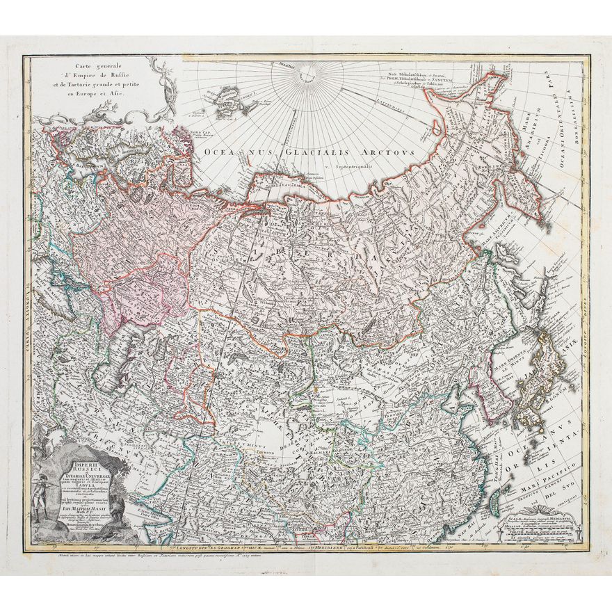Johann Matthias Haas | Imperii Russici et Tatariae Universal...