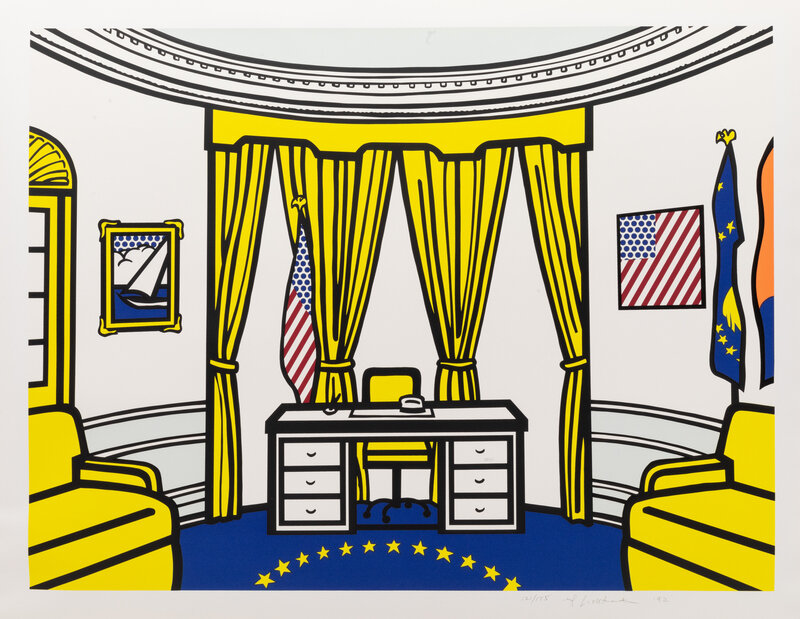 Roy Lichtenstein
(American, 1923–1997)
Oval Office, 1992