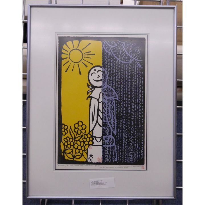 Richard Kirsten Artist Proof Serigraph- 21x16'' framed