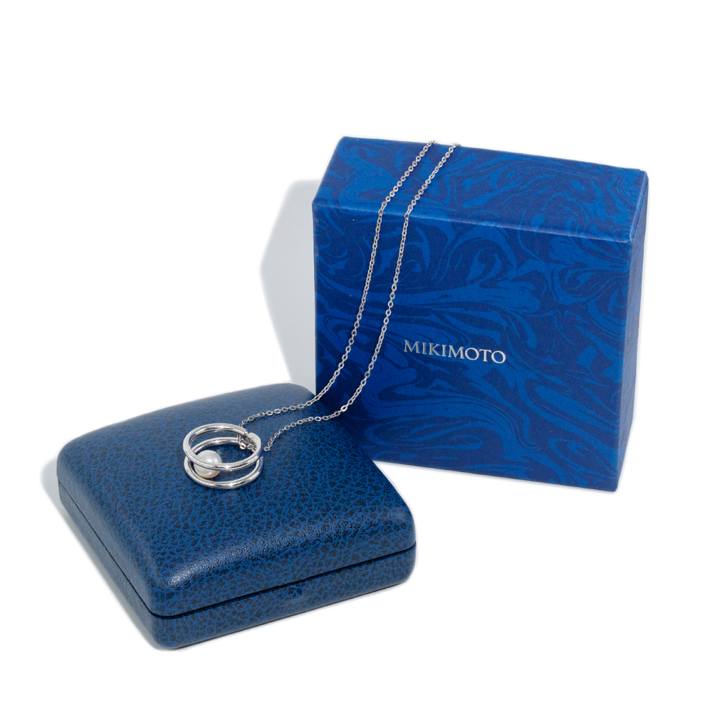 83 · Mikimoto Akoya Pearl Pendant and Chain