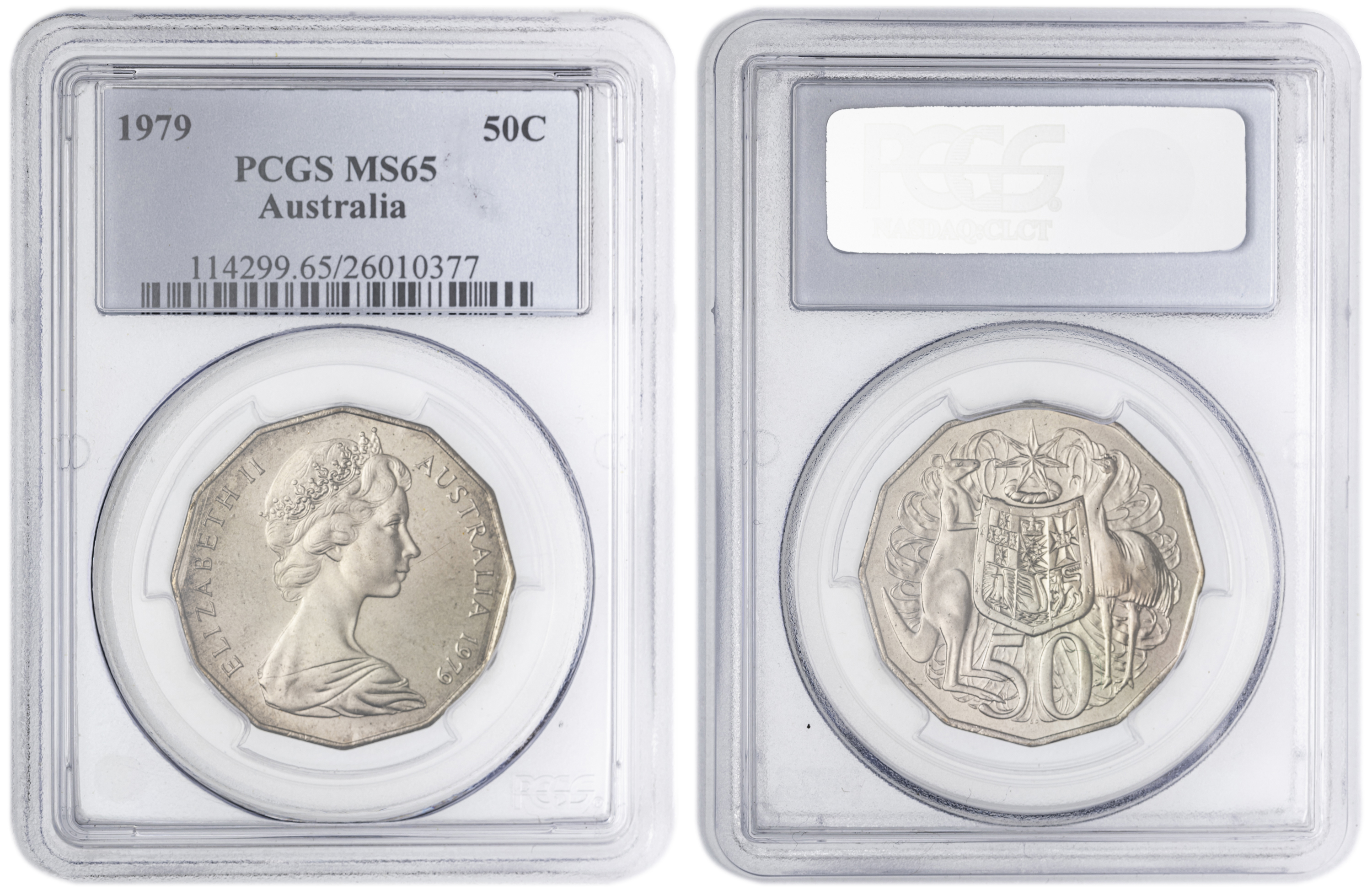 , Fifty Cent, 1979, PCGS MS65