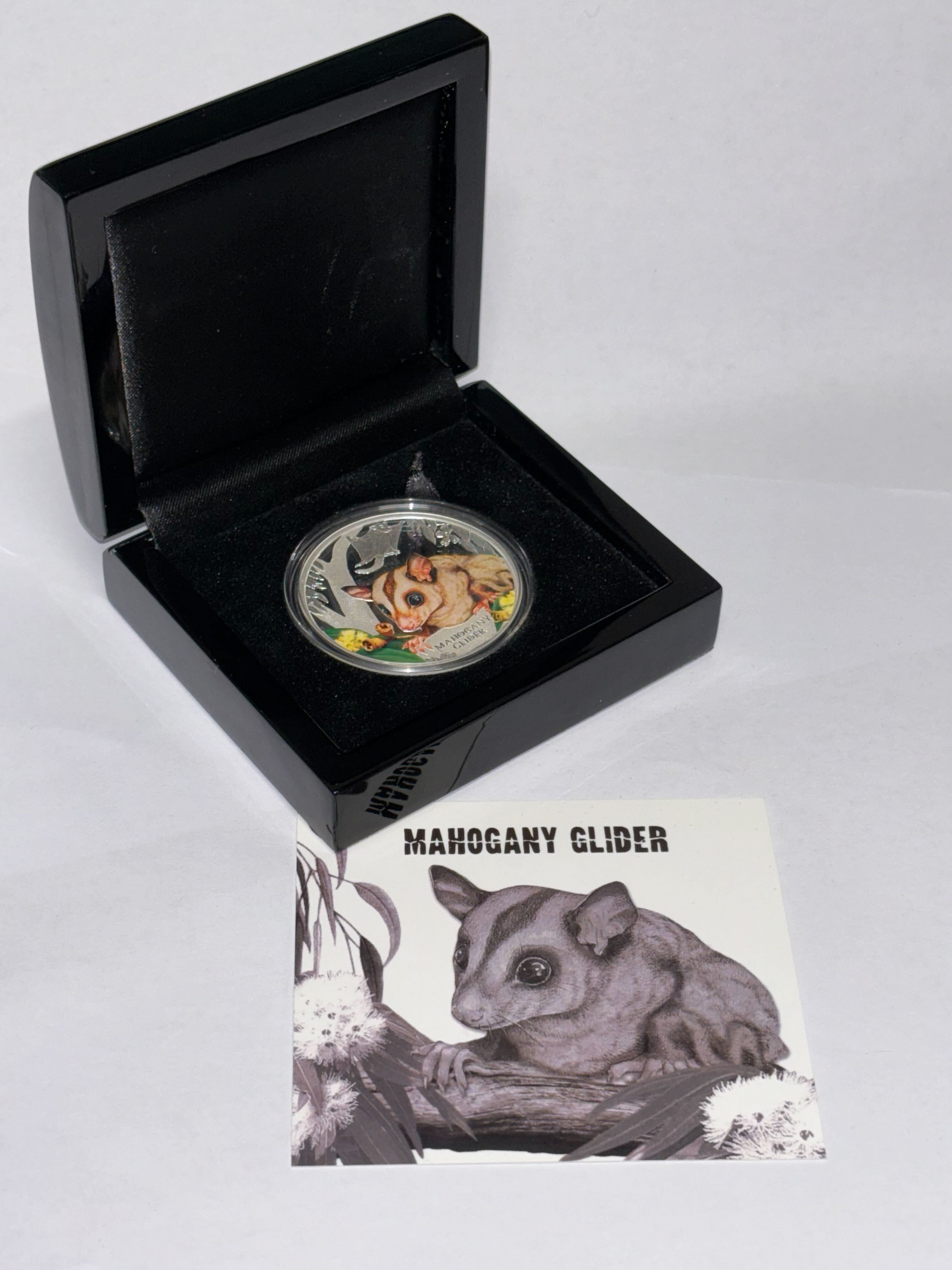 2015 Perth Mint Mahogany Glider 1oz Silver Proof Coin