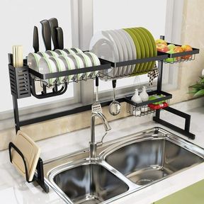 Kitchen Over sink Draining Rack Single Sink Hp93 045 | FEW BARS DENTED