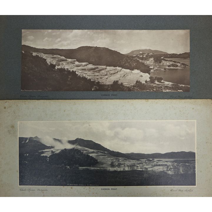 SPENCER, CHARLES, Two Panoramic photographs