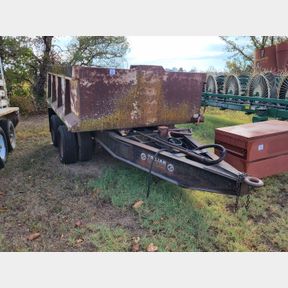 Industrial Trojan trailer with Fontaine rock bed