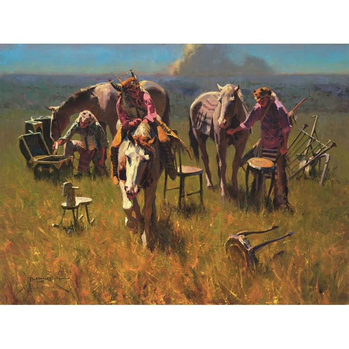Curious Treasures by Dan Mieduch (1947- )