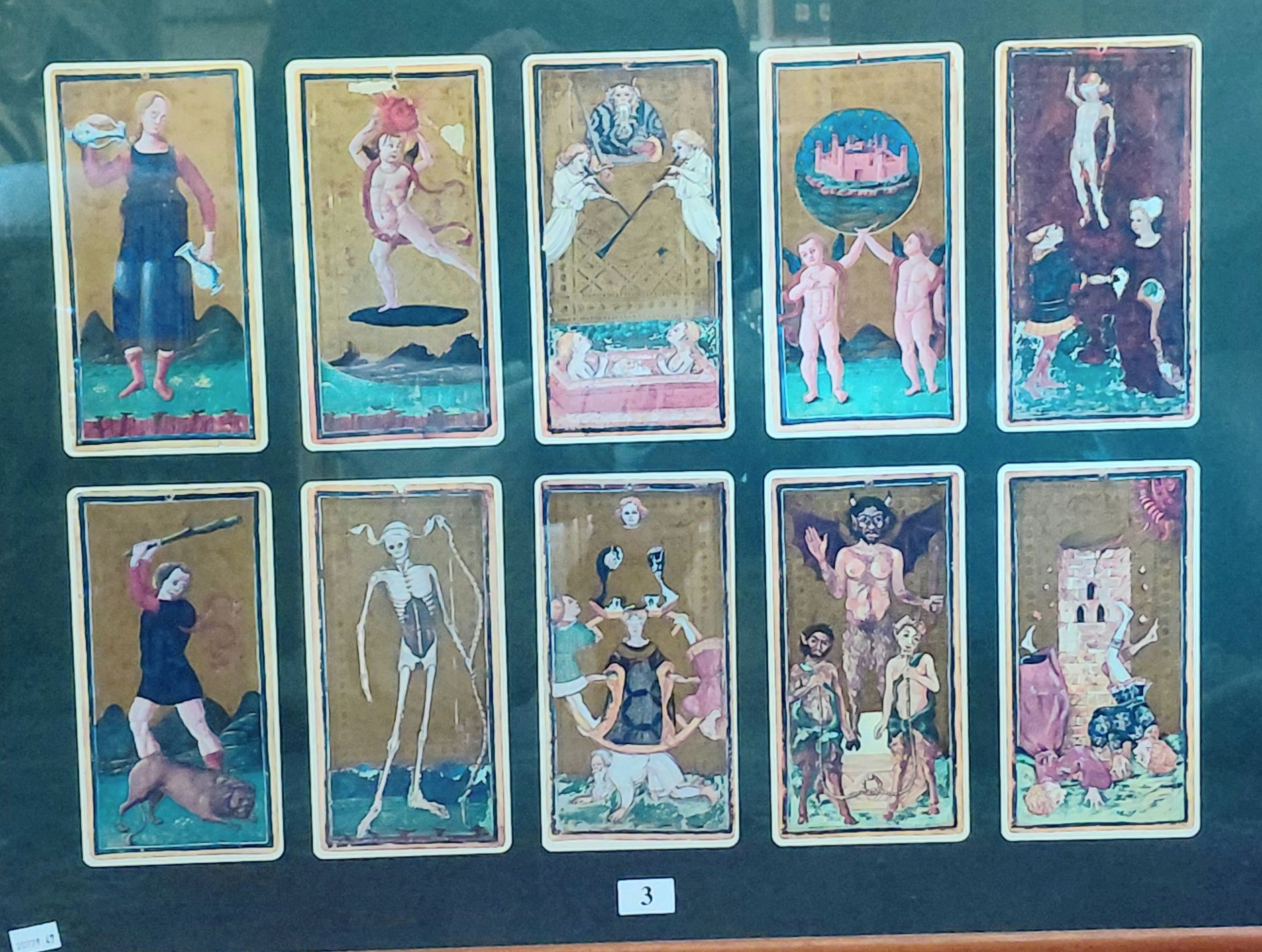 3 · TAROT CARD DISPLAY PLAQUE
