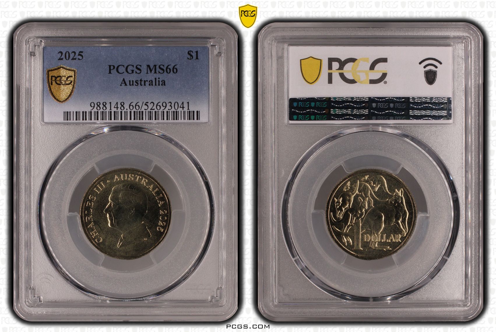 One Dollar, 2025, PCGS MS66