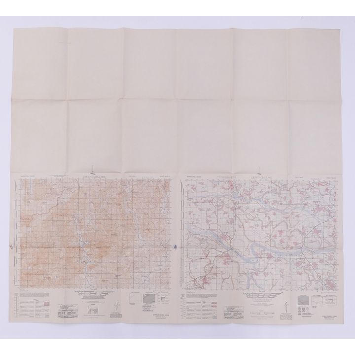 US War and Navy Department Maps of China. 1946