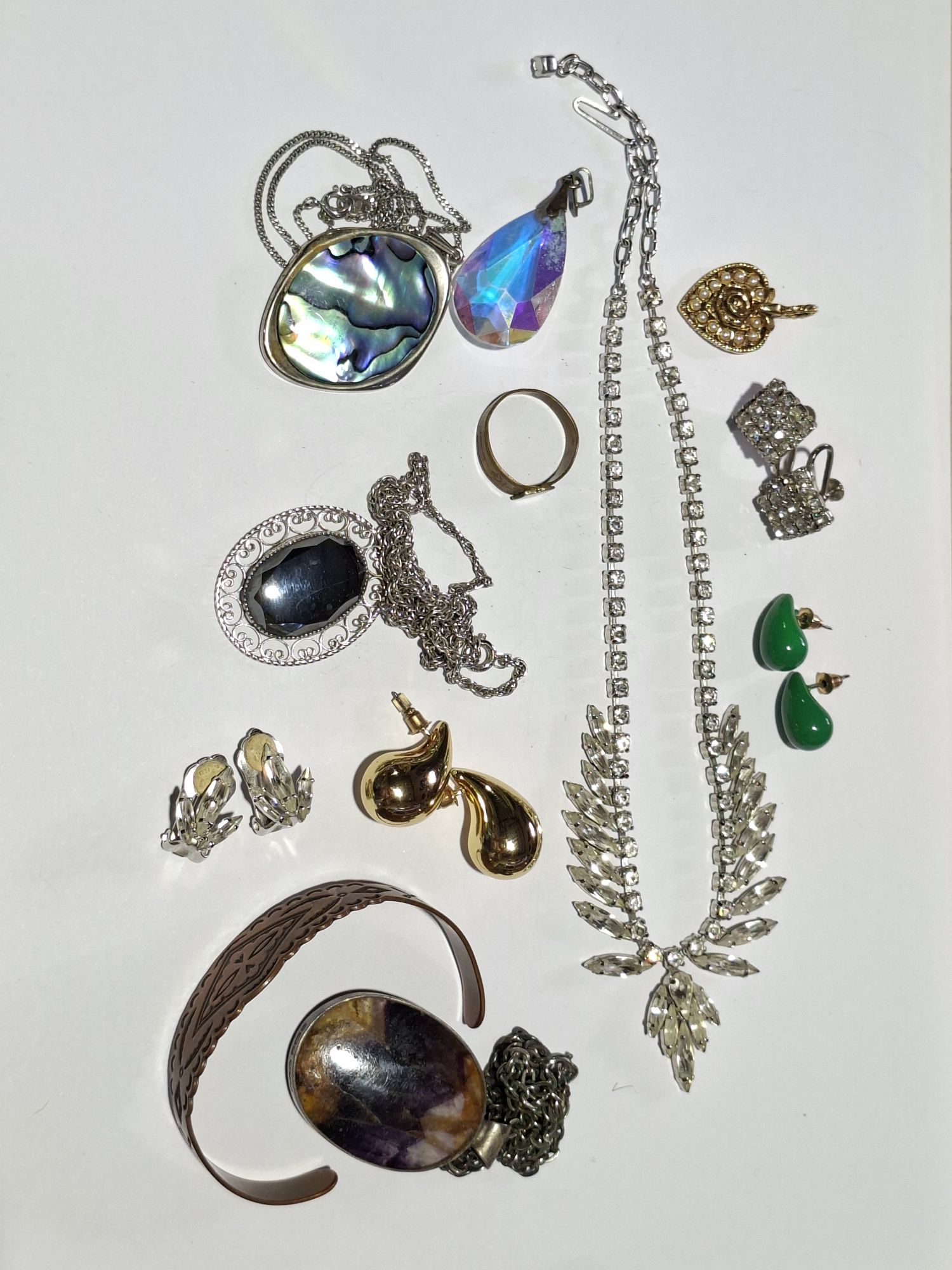 Collection Of Brooches And Pendants