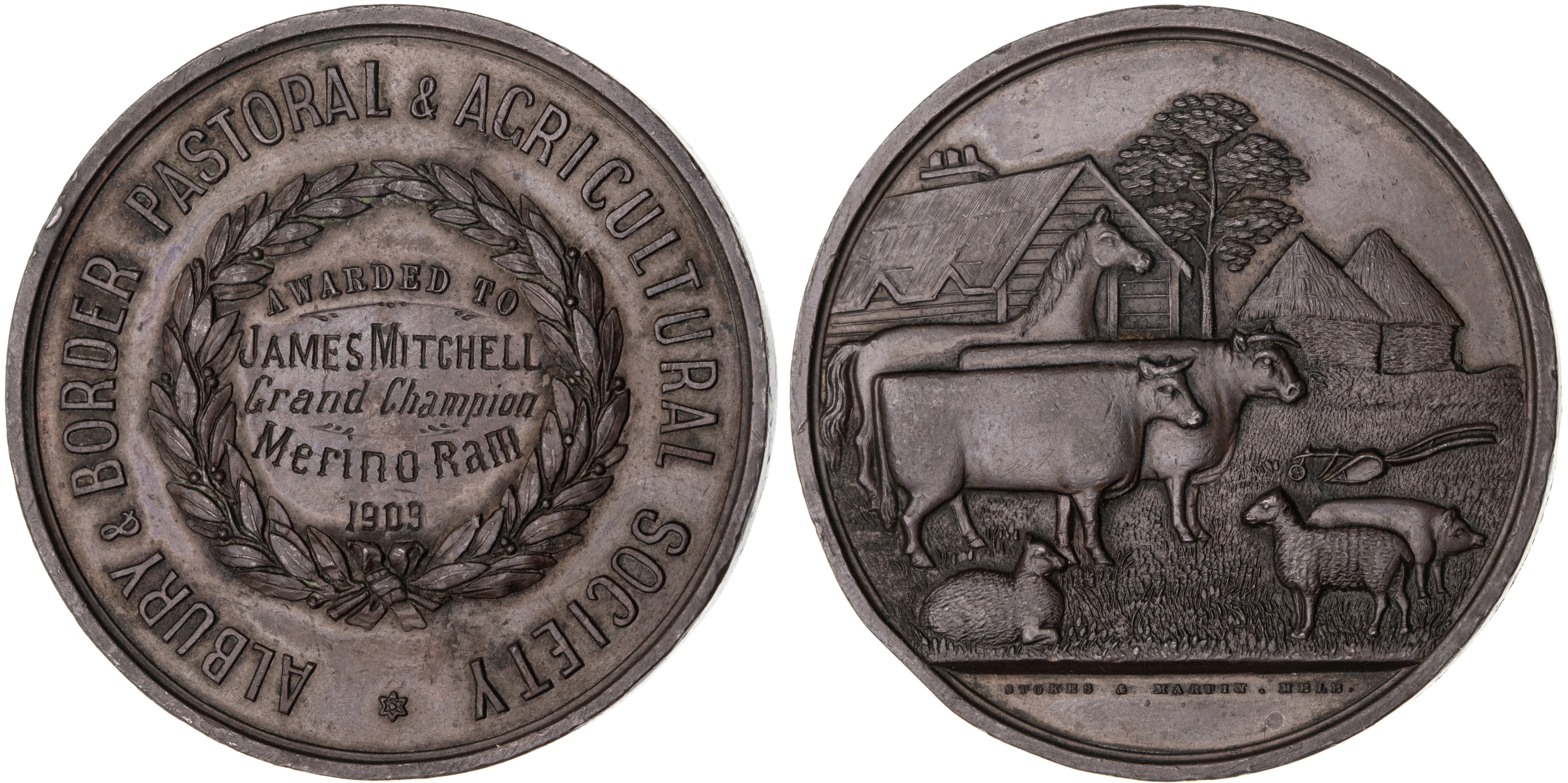 Albury & Border Pastoral & Agricultural Society, 1909, EF