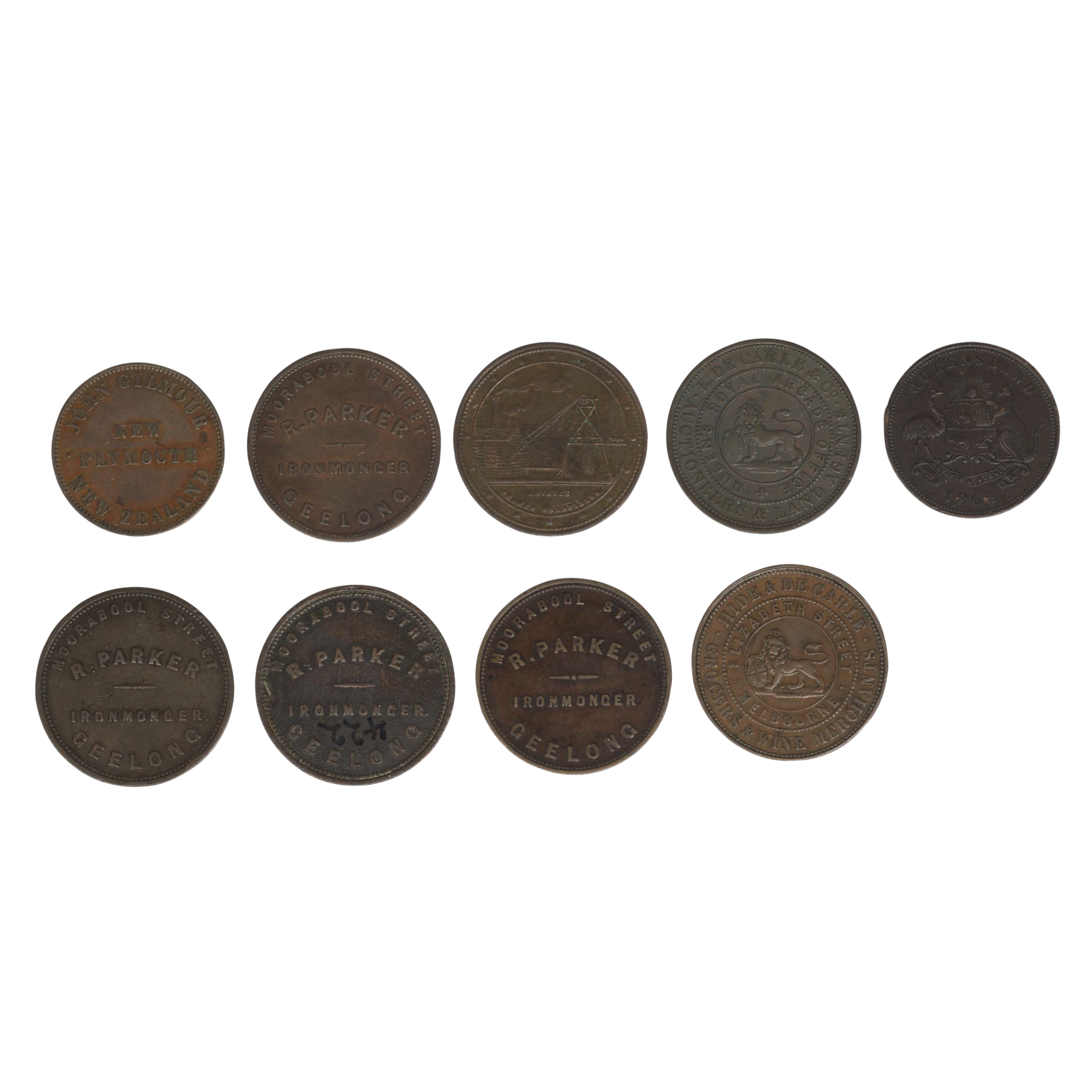 Accumulation, Penny, VG - aVF
