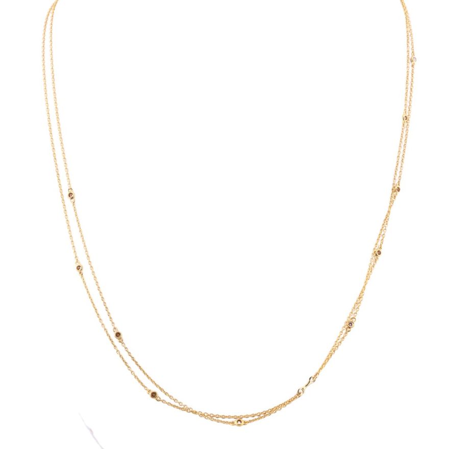 Gargantilla con diamantes