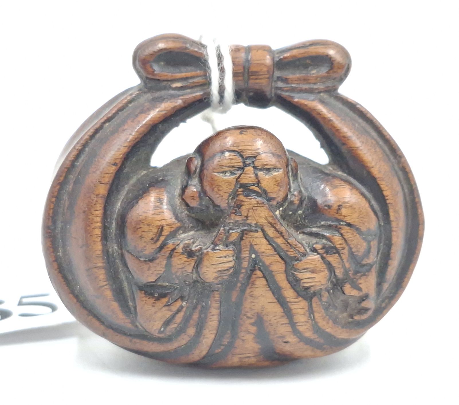 1285 · JAPANESE BOXWOOD NETSUKE