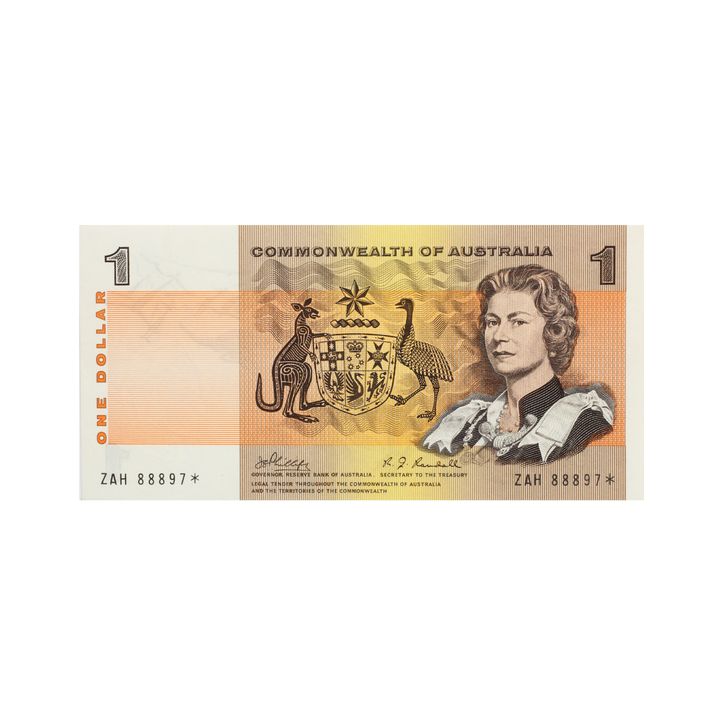 Star Replacement - Phillips/Randall, One Dollar, 1968 gEF