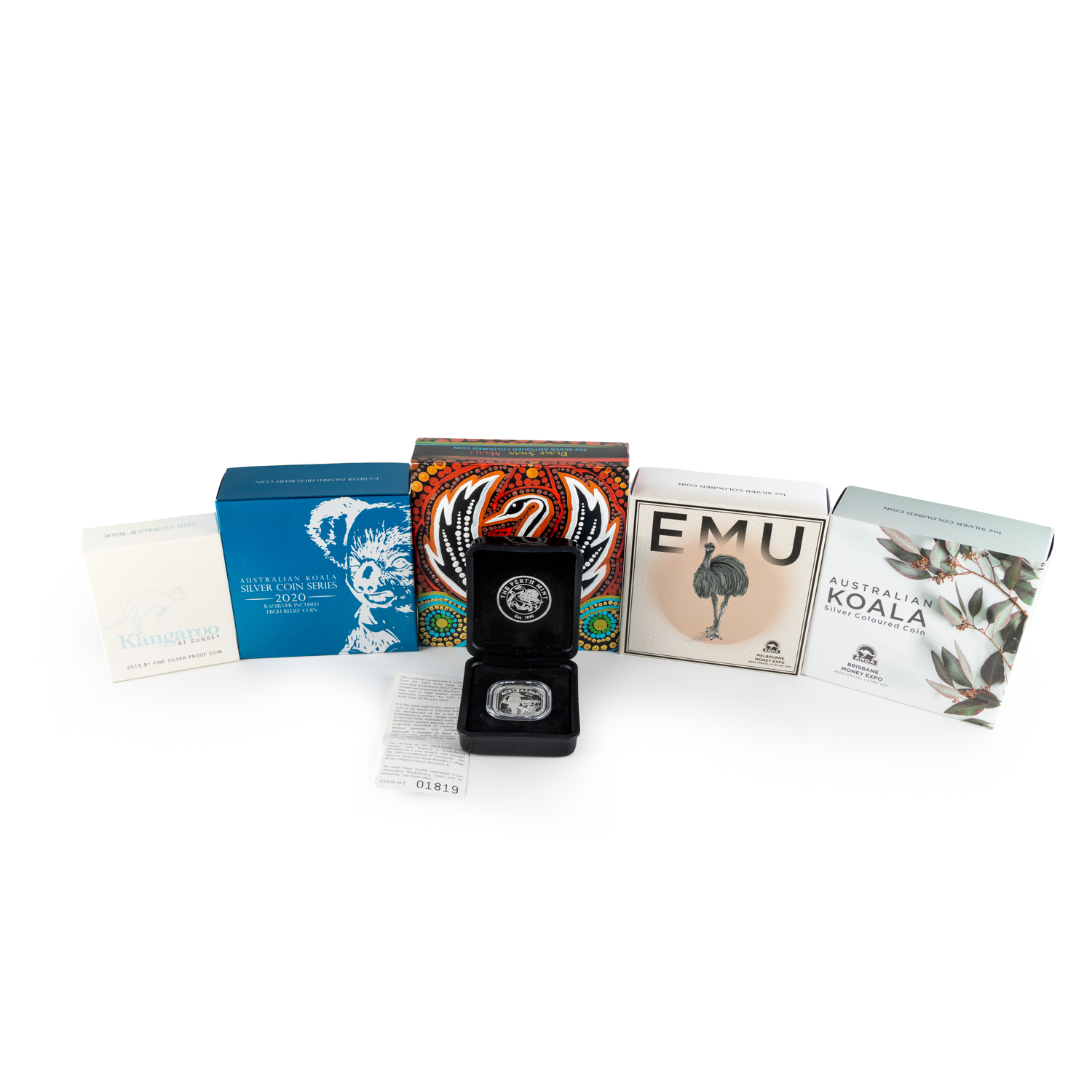 Elizabeth II, Perth Mint, Fifty Cents - Two Dollars, 2004 - 2022, FDC