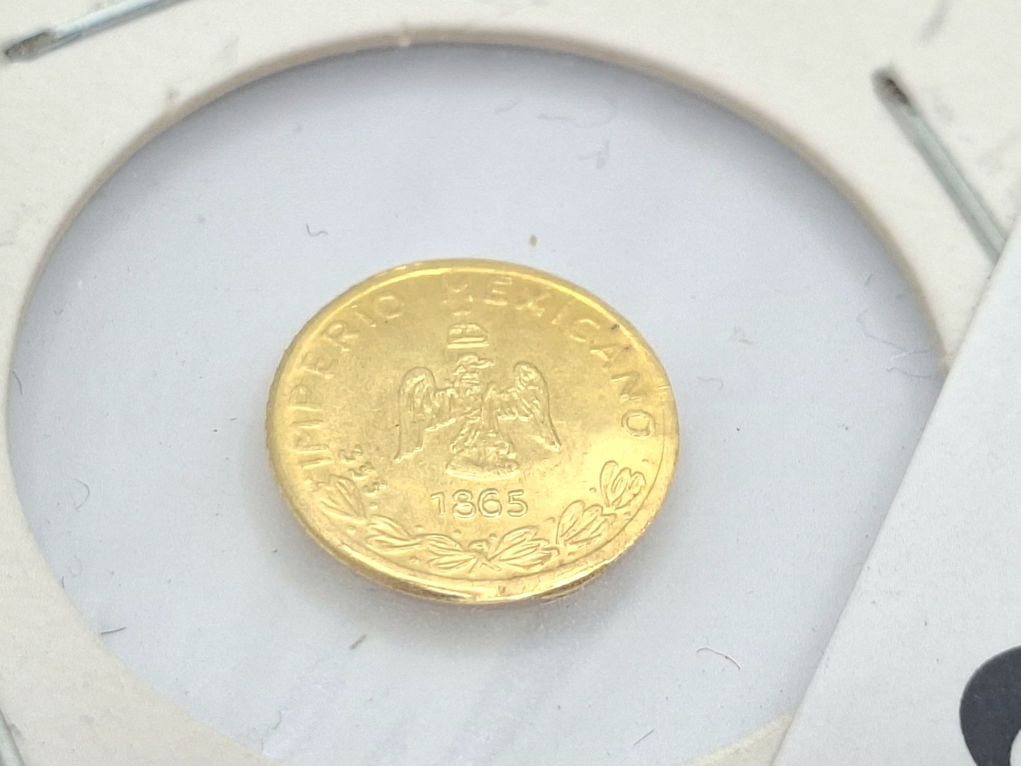 MEXICAN IMPERIO COMMEMORATIVE COIN