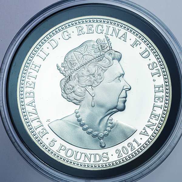 1オンス セントヘレナ スリーグレイセス プルーフ 銀貨 付属品完備 スリーグレイセス 1オンス銀貨プルーフ 2021年セントヘレナ発行