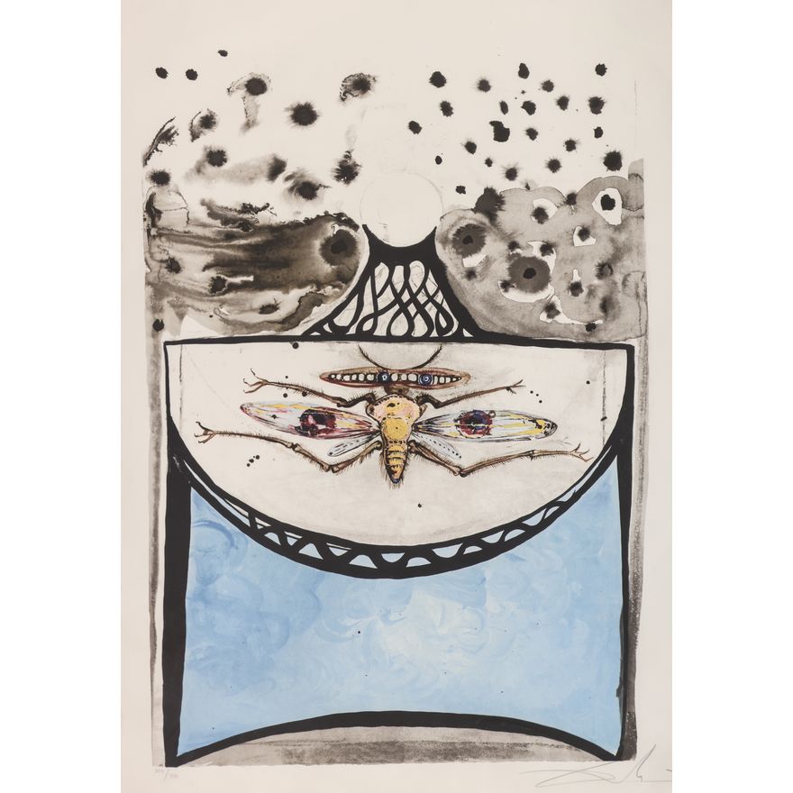 Salvador Dali ''Arlequin'' (Clown) 1972 Lithograph