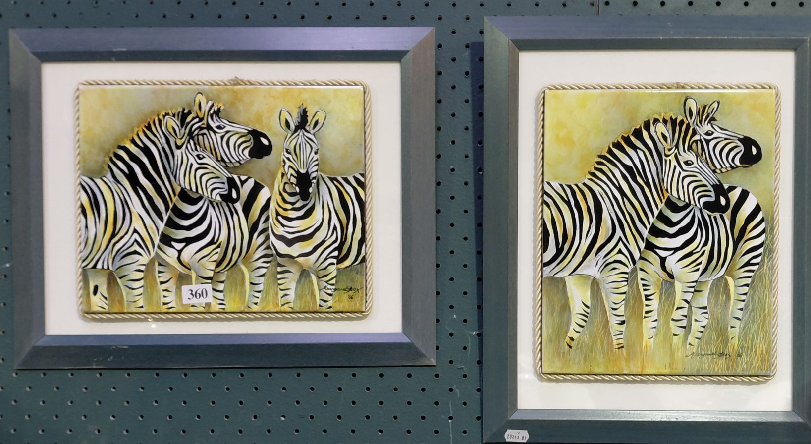 360 · FRAMED CERAMIC TILES