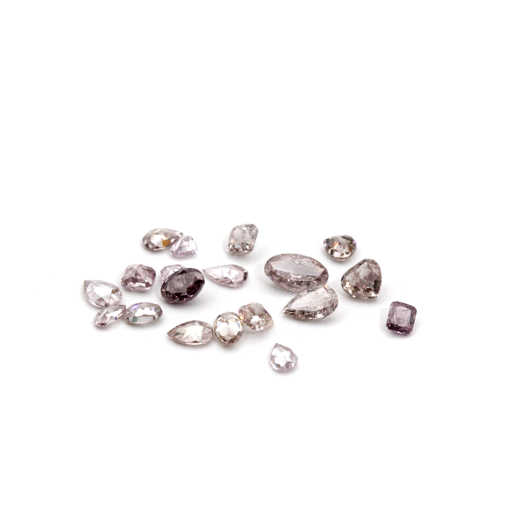 310 · 1.9ct Pink / Purple Coloured Diamond  Parcel