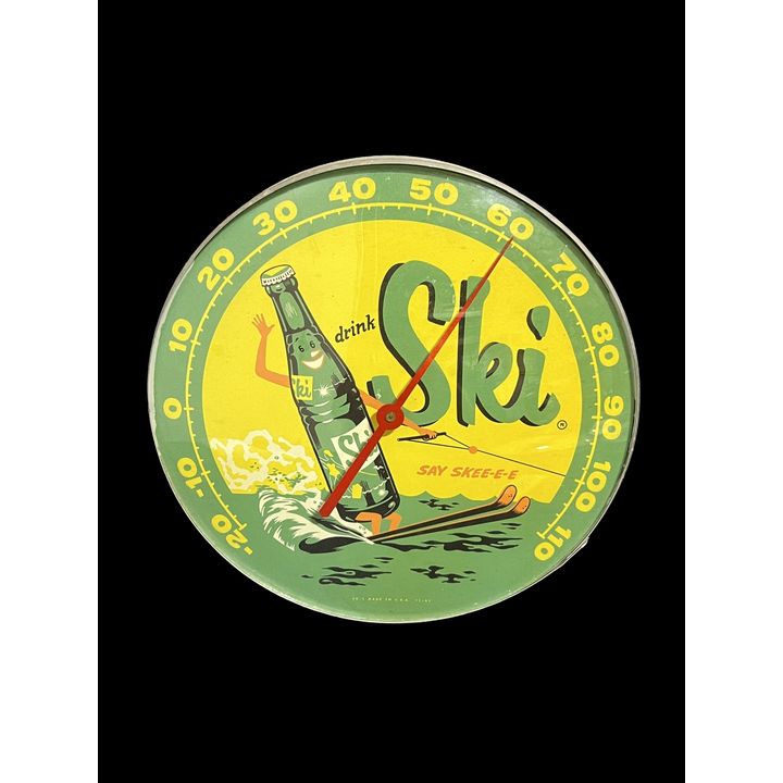 Drink Ski Soda Country Store Soda Thermometer