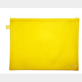 Croxley Bright PVC Neon Book Bags Yellow Each |