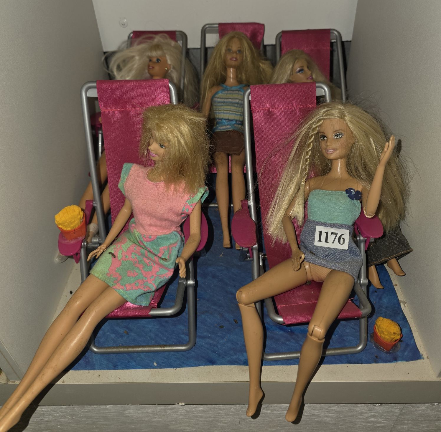 Barbie Dolls And Scenery