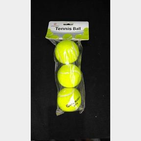 CHENGDELI TENNIS BALL 3 PACK - 52055/24023 - 52055/31765
