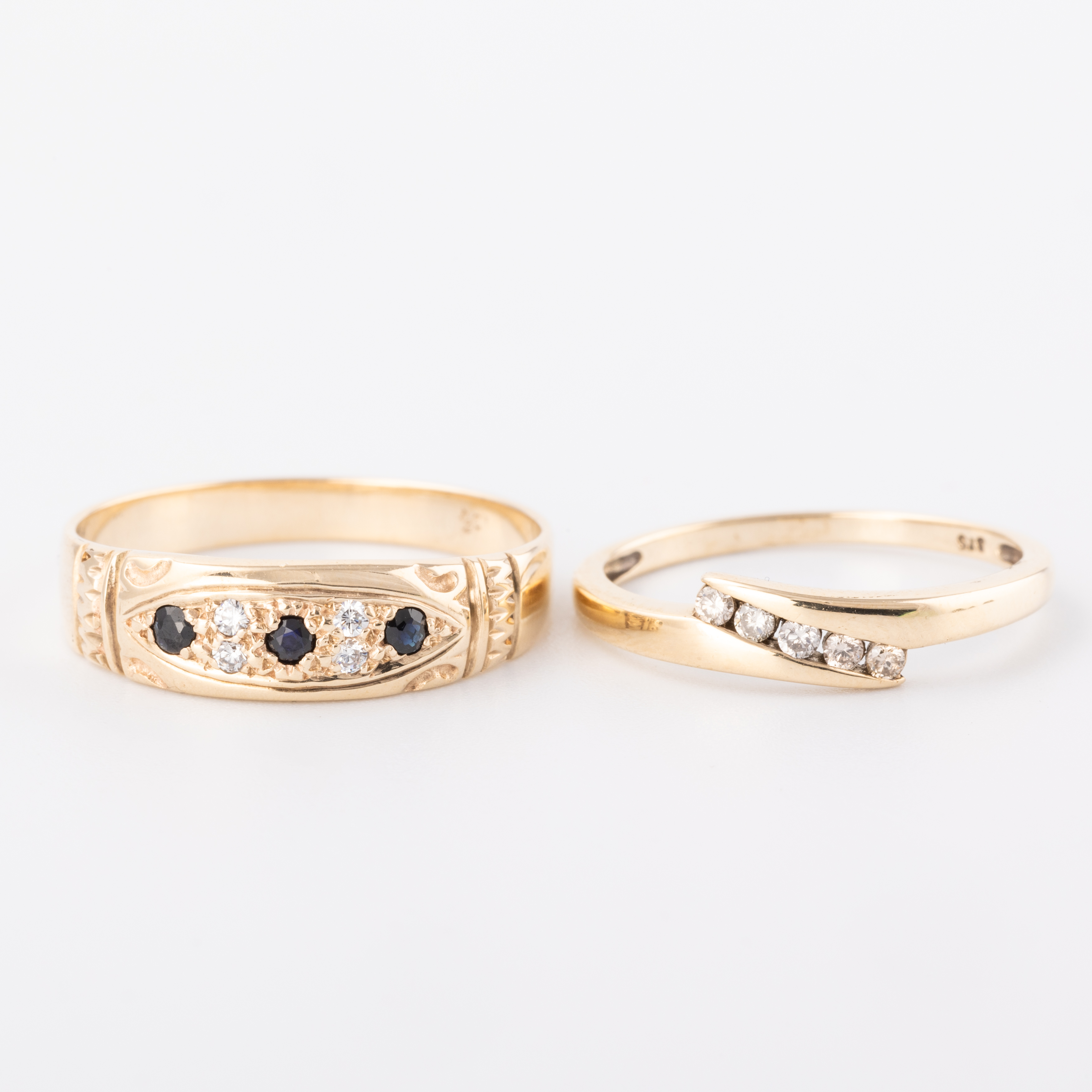 Two 9ct Gold Rings