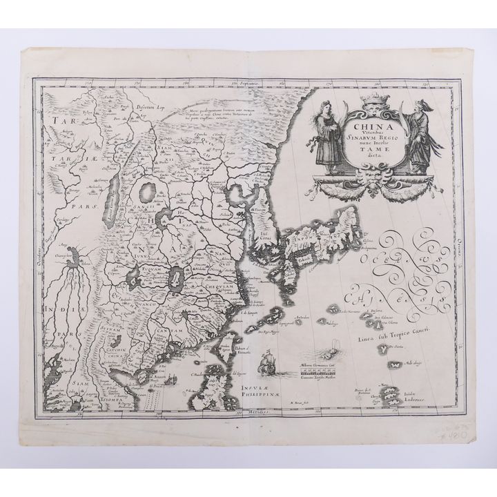 Matthaus Merian, 'China Veteribus' 1640