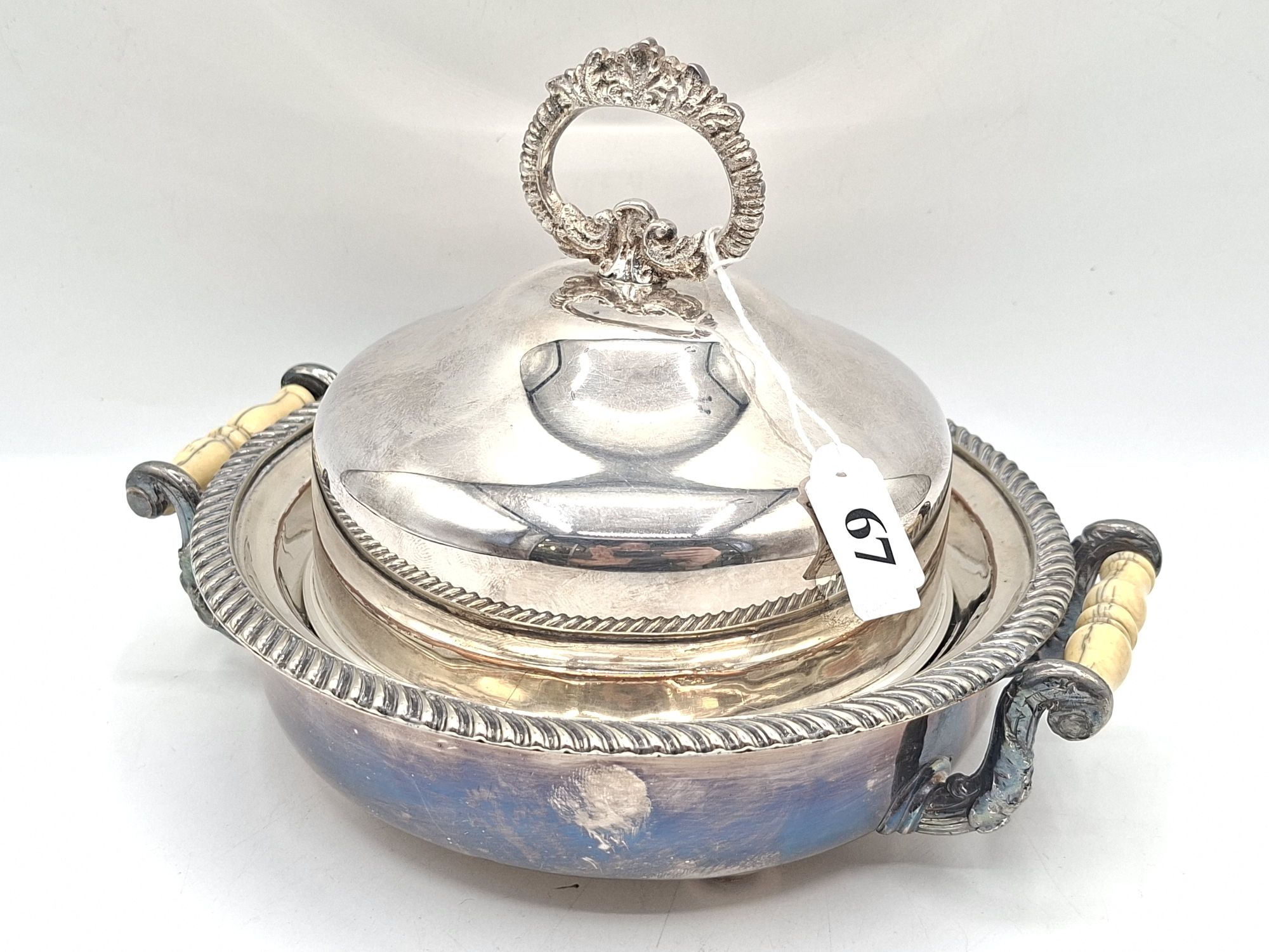 Silver-Plated Food Warmer