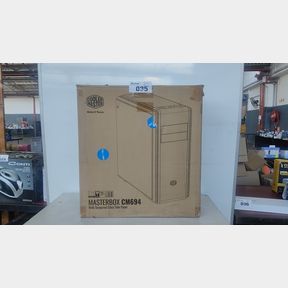 COOLER MASTER MASTERBOX CM694 W/TEMPERED GLASS ODD ATX-BK - MCB-CM694-KG5N-S00