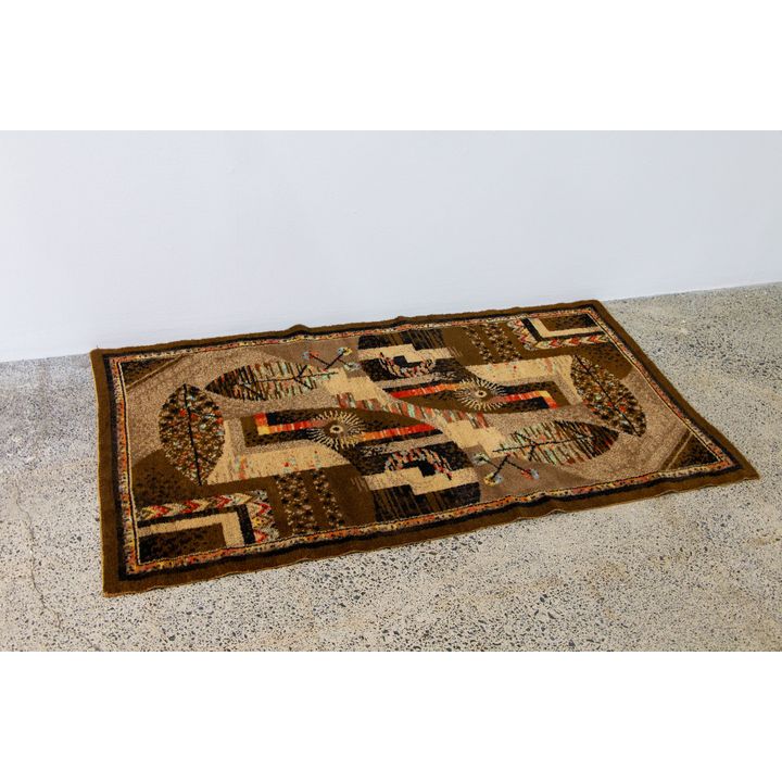 Mid-century Danish floor rug