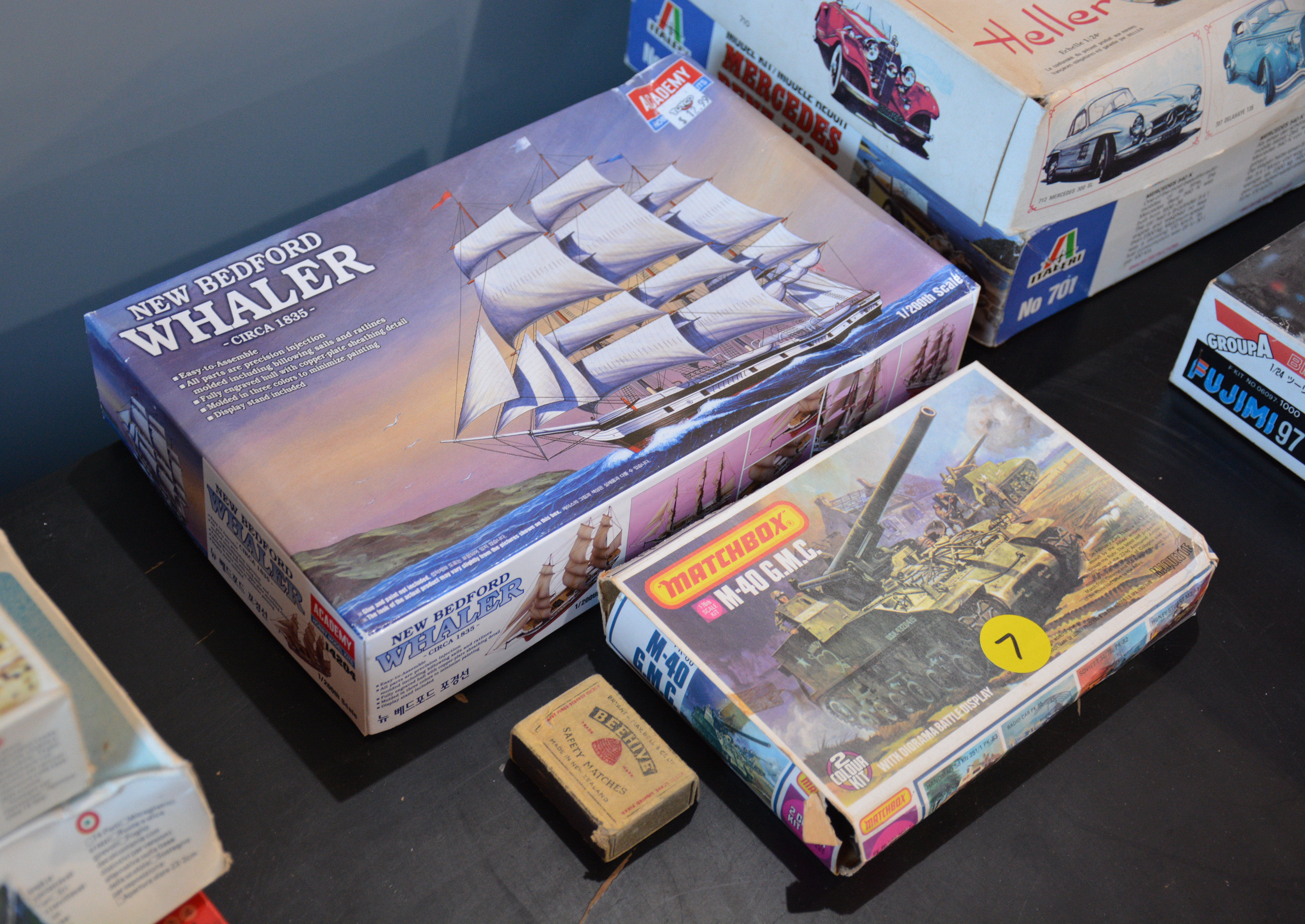 Matchbox M40 Tank and 1835 Bedford Whaler — sold at auction in New Zealand for $10