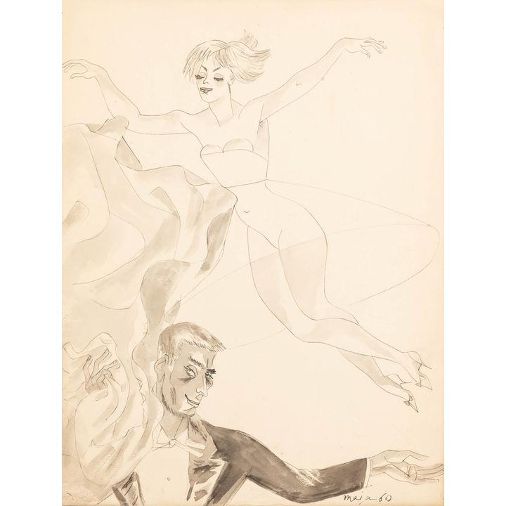 Maja Berezowska | Na balu, 1960 r.