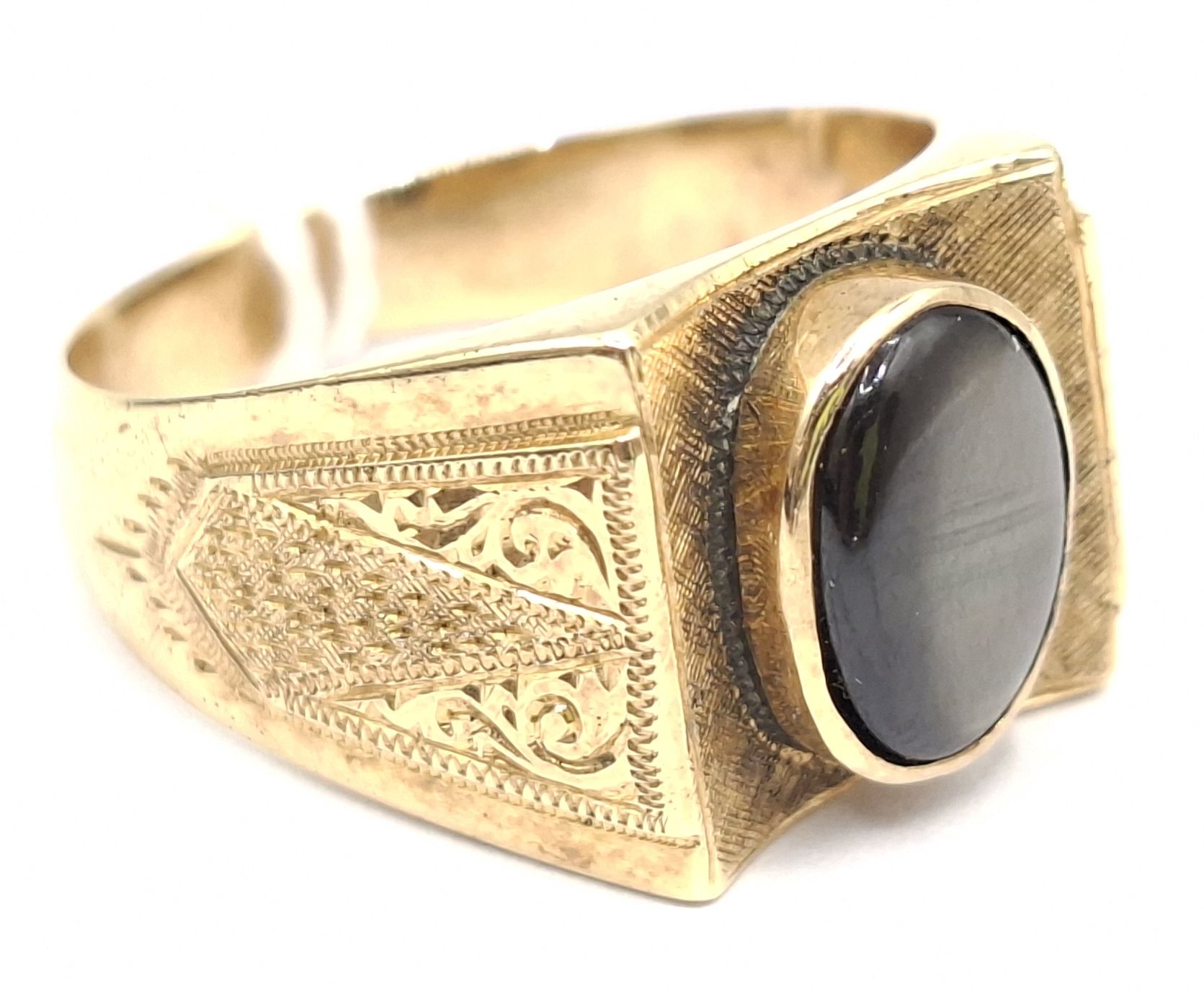 14ct Gold Gent Ring