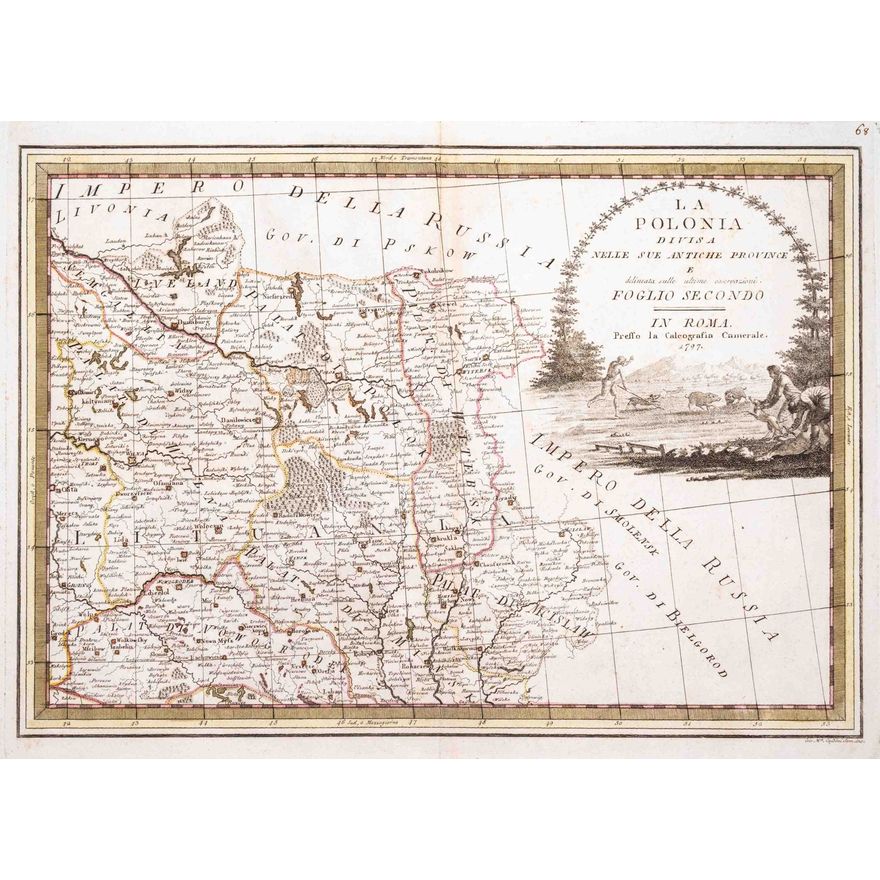 Giovanni Maria Cassini | La Polonia divisa nelle sue antiche province…