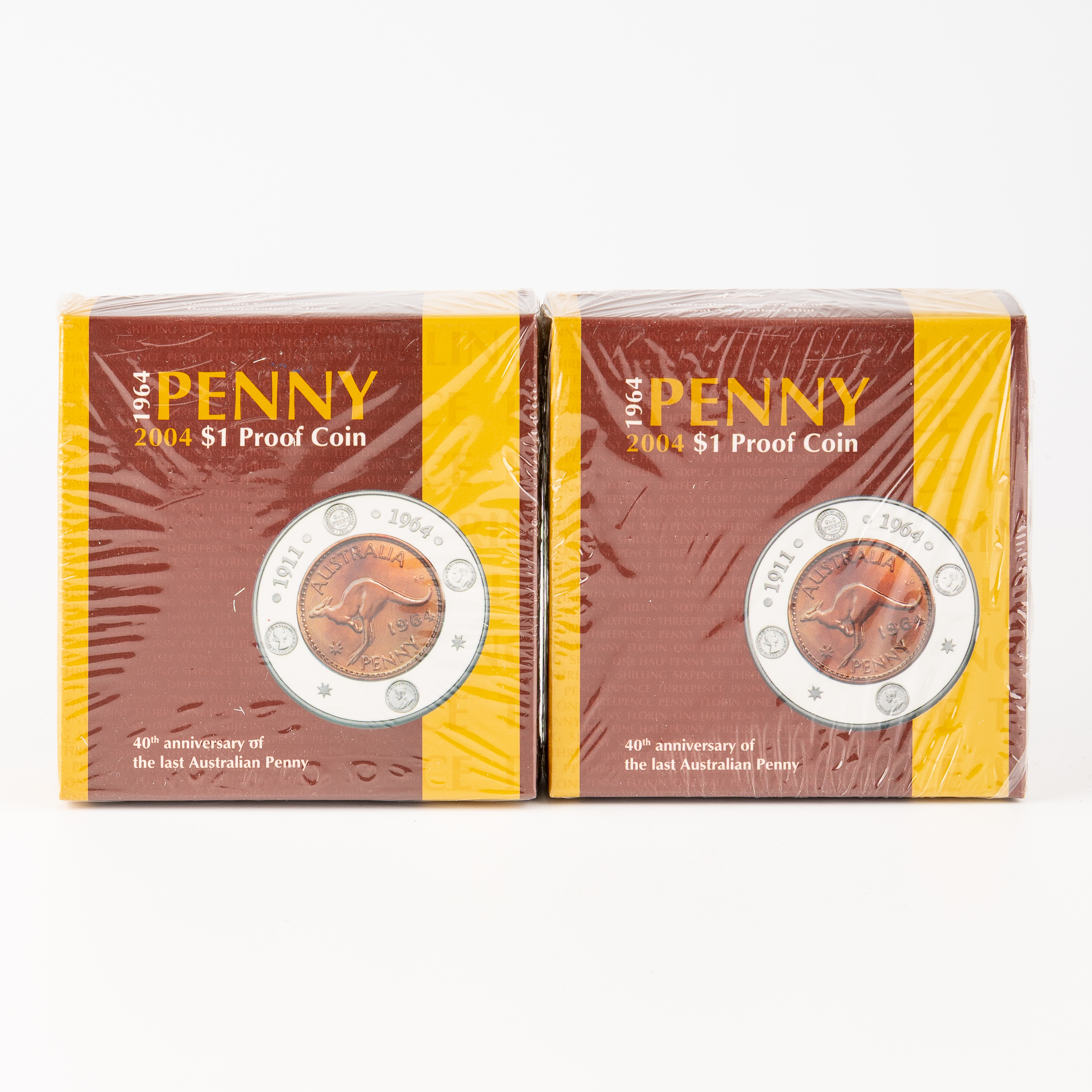 20 · RAM - 40th Anniversary of the last Australian Penny, One Dollar, 2004,  FDC