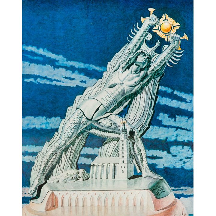 Stanisław Szukalski | Pomnik Kopernika, 1973