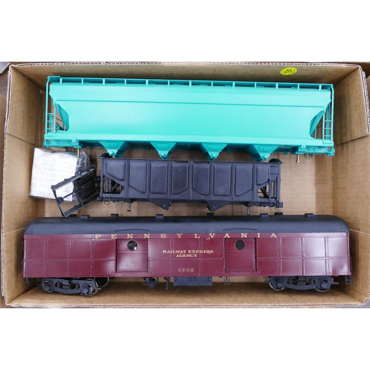 Box Brass Hopper Cars Etc