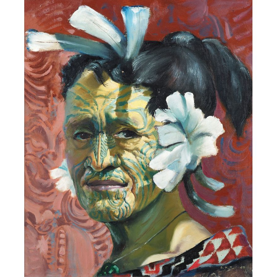Denis Knight Turner 'Maori Chief'