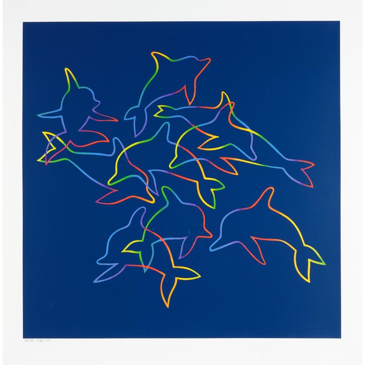 Michael Smither 'Nine Dolphins'