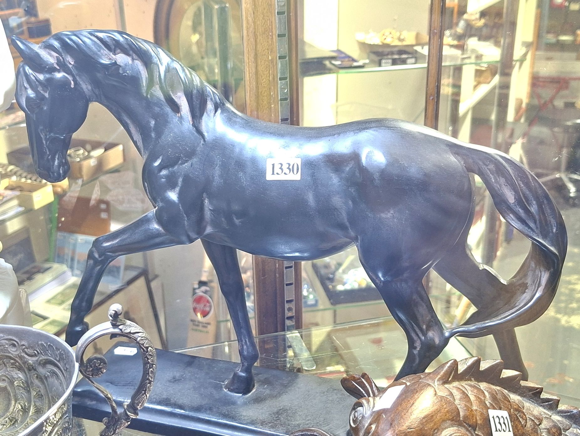 BLACK STALLION STYLE ORNAMENT