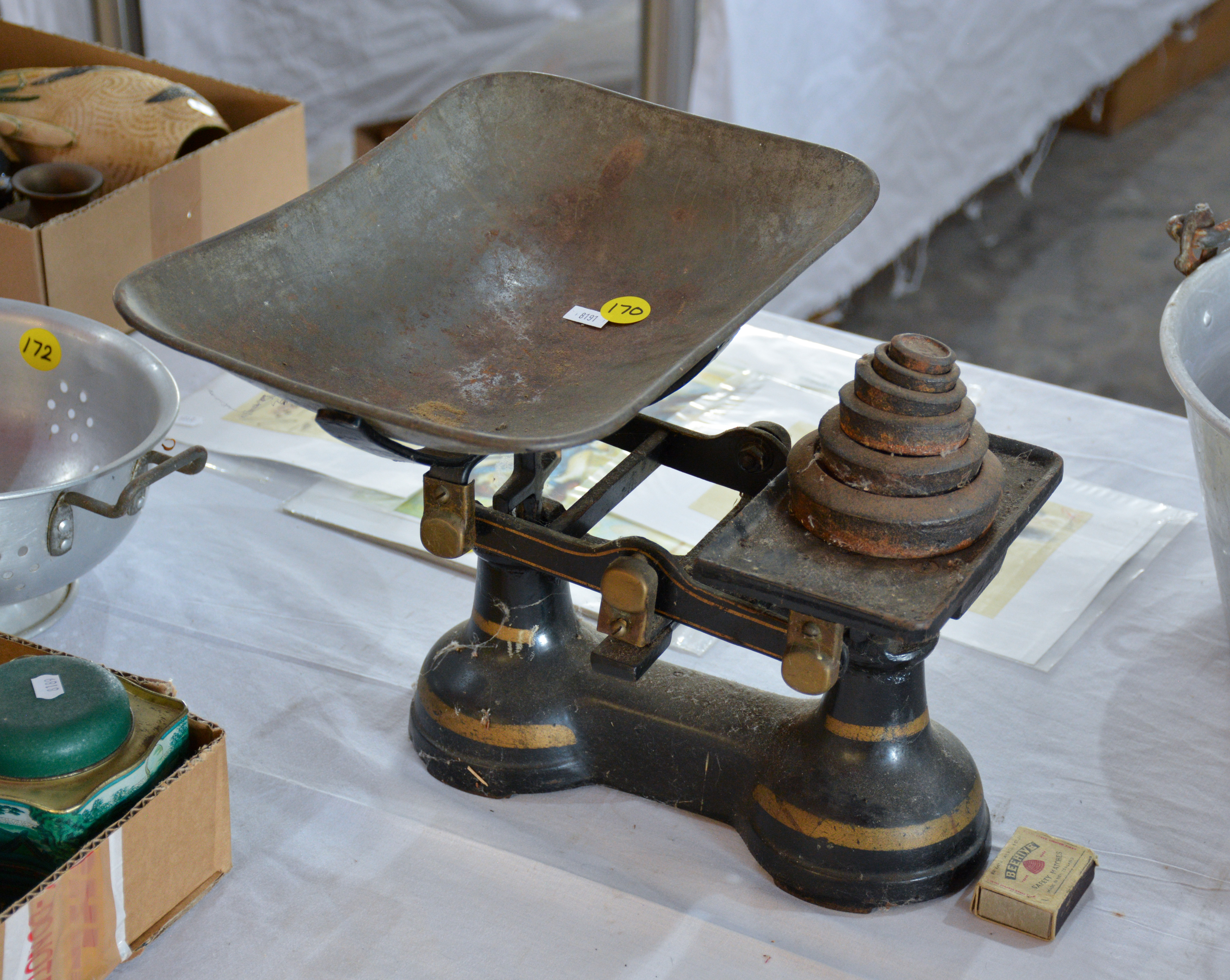 H. Fereday + Sons London N.7 Vintage Scales — sold at auction in New Zealand for $20