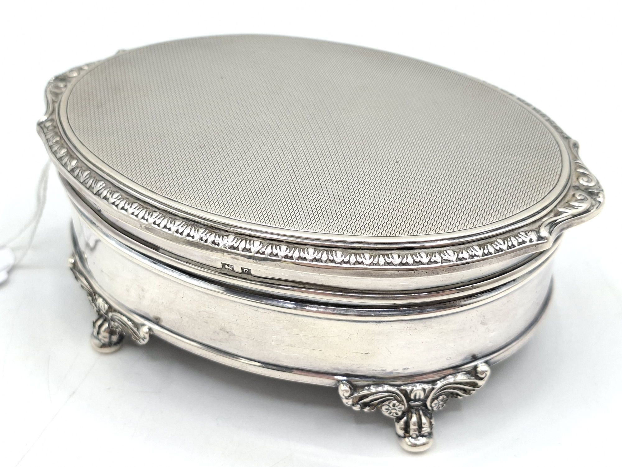 83 · STERLING SILVER TRINKET BOX