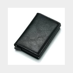 We Love Gadgets Credit Card Pop Up Wallet - Black - Bar 9902039900454-51748/6237 SN B1 (S5)