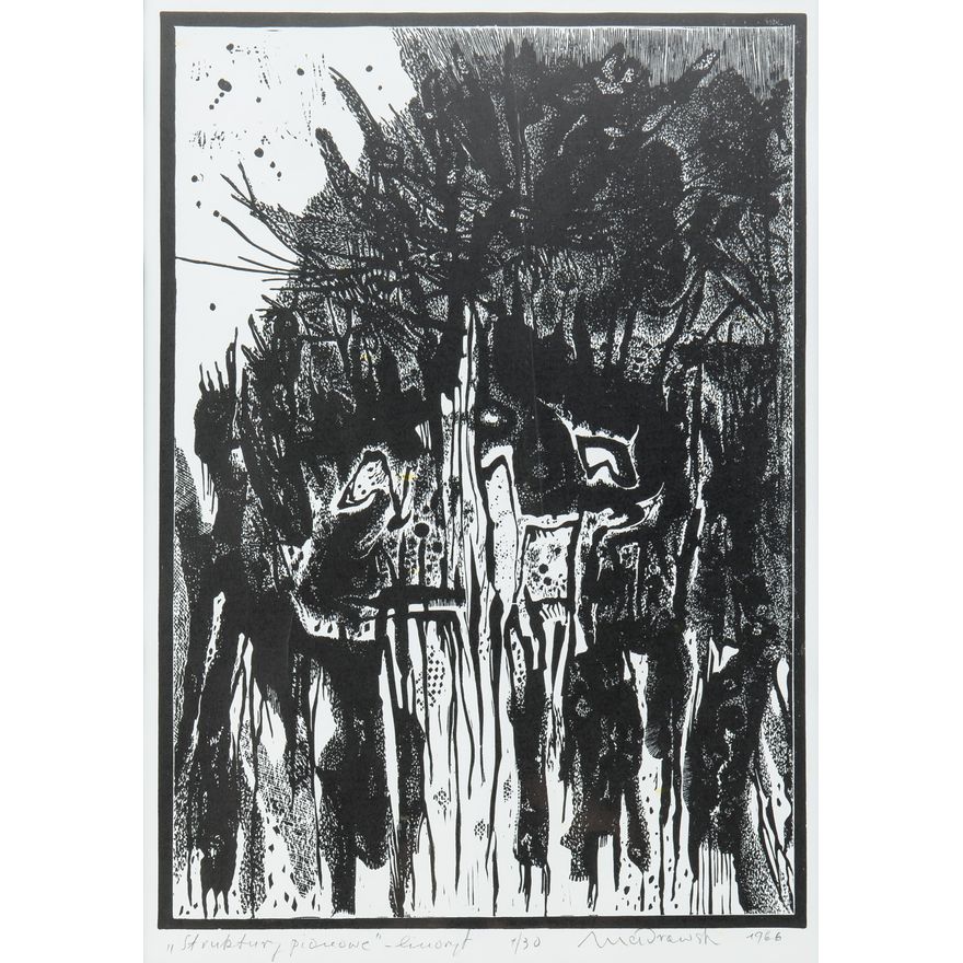 Henryk Mądrawski | Struktury pionowe, 1966